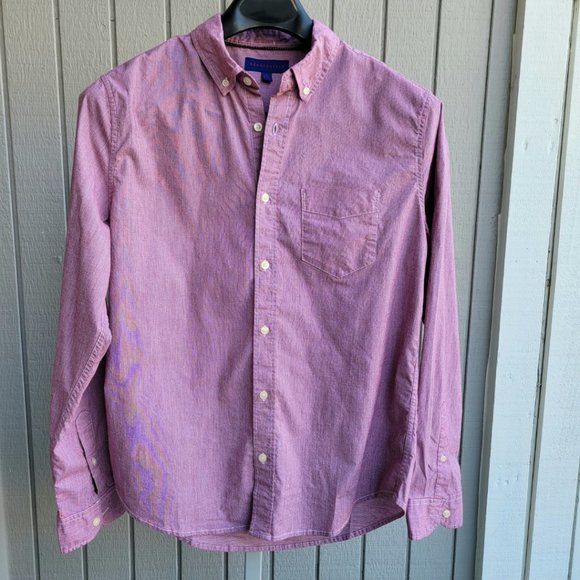 Aero | Men’s Medium Long Sleeve Button-Down Shirt like new - Picture 6 of 9